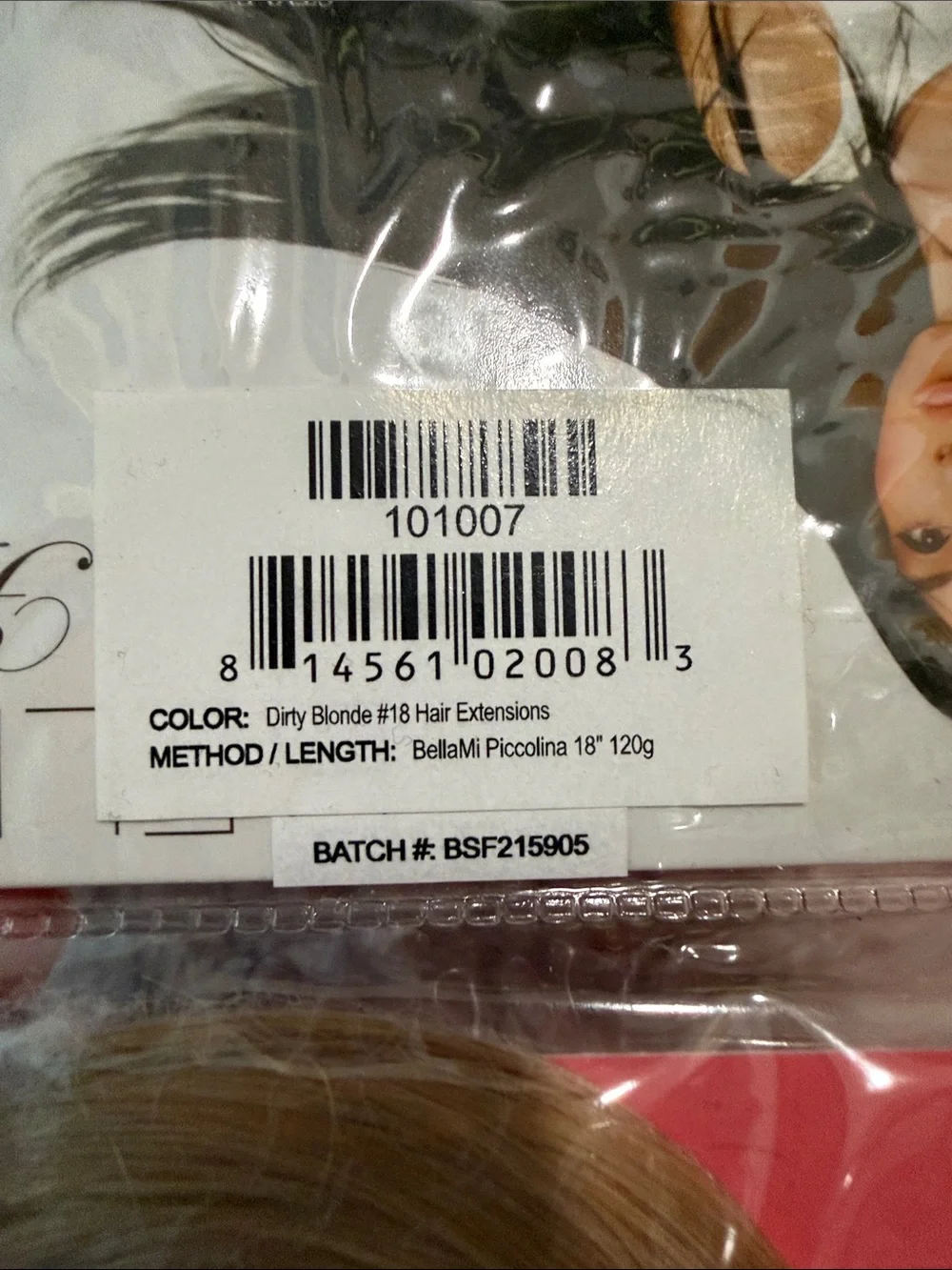 BELLAMI Light Blonde Clip-In Hair Extensions